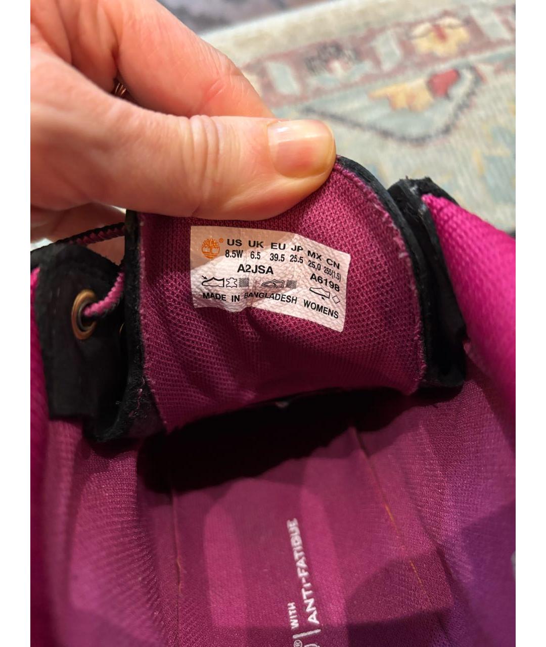 TIMBERLAND Черные нубуковые ботинки, фото 5