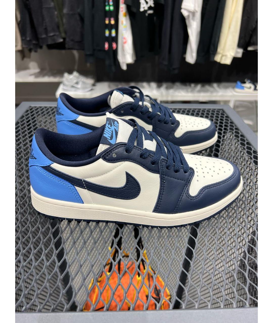 JORDAN Мульти кожаные низкие кроссовки / кеды, фото 7