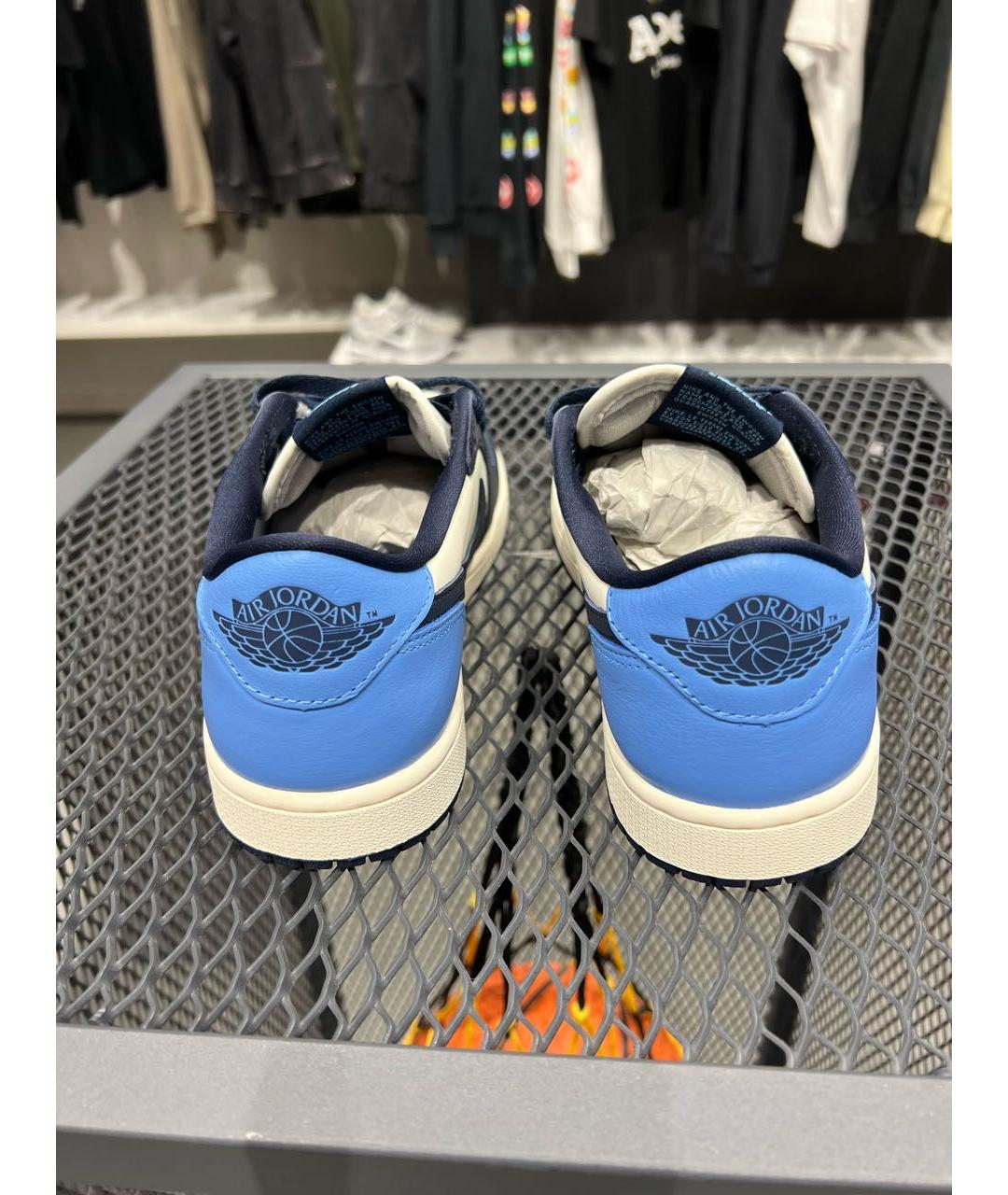 JORDAN Мульти кожаные низкие кроссовки / кеды, фото 4