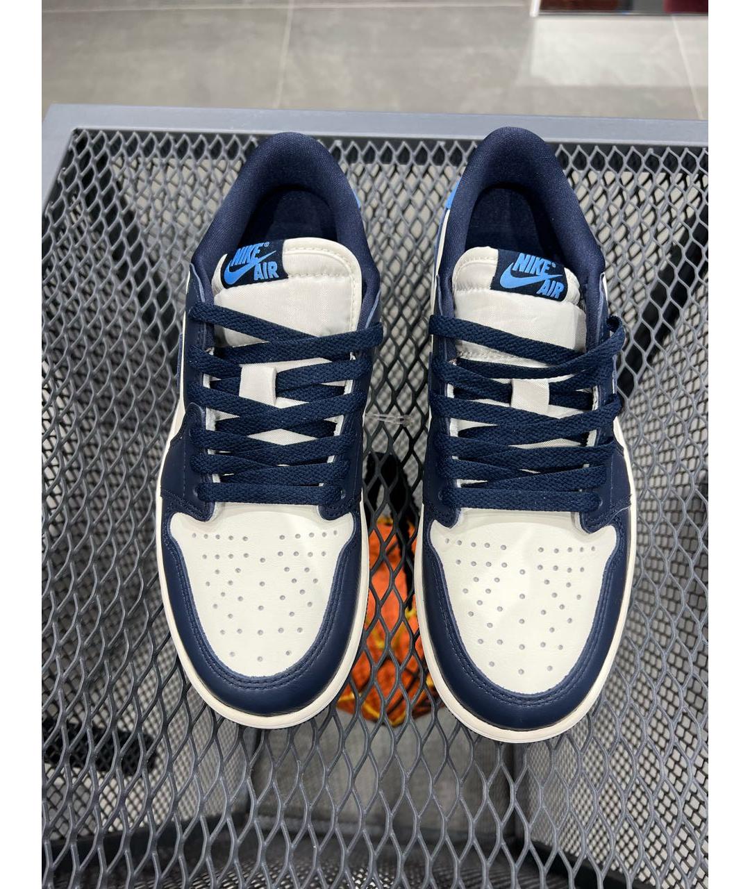 JORDAN Мульти кожаные низкие кроссовки / кеды, фото 2