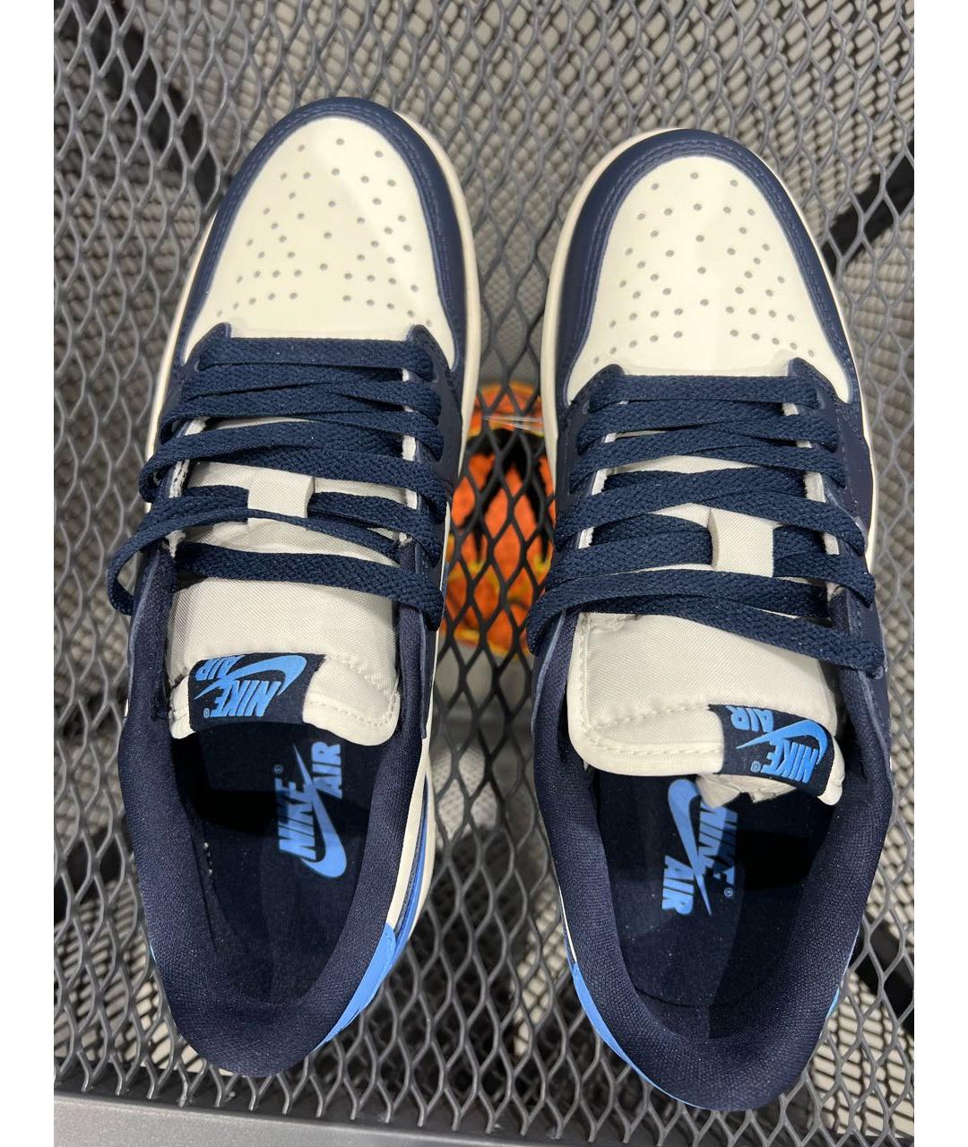 JORDAN Мульти кожаные низкие кроссовки / кеды, фото 3