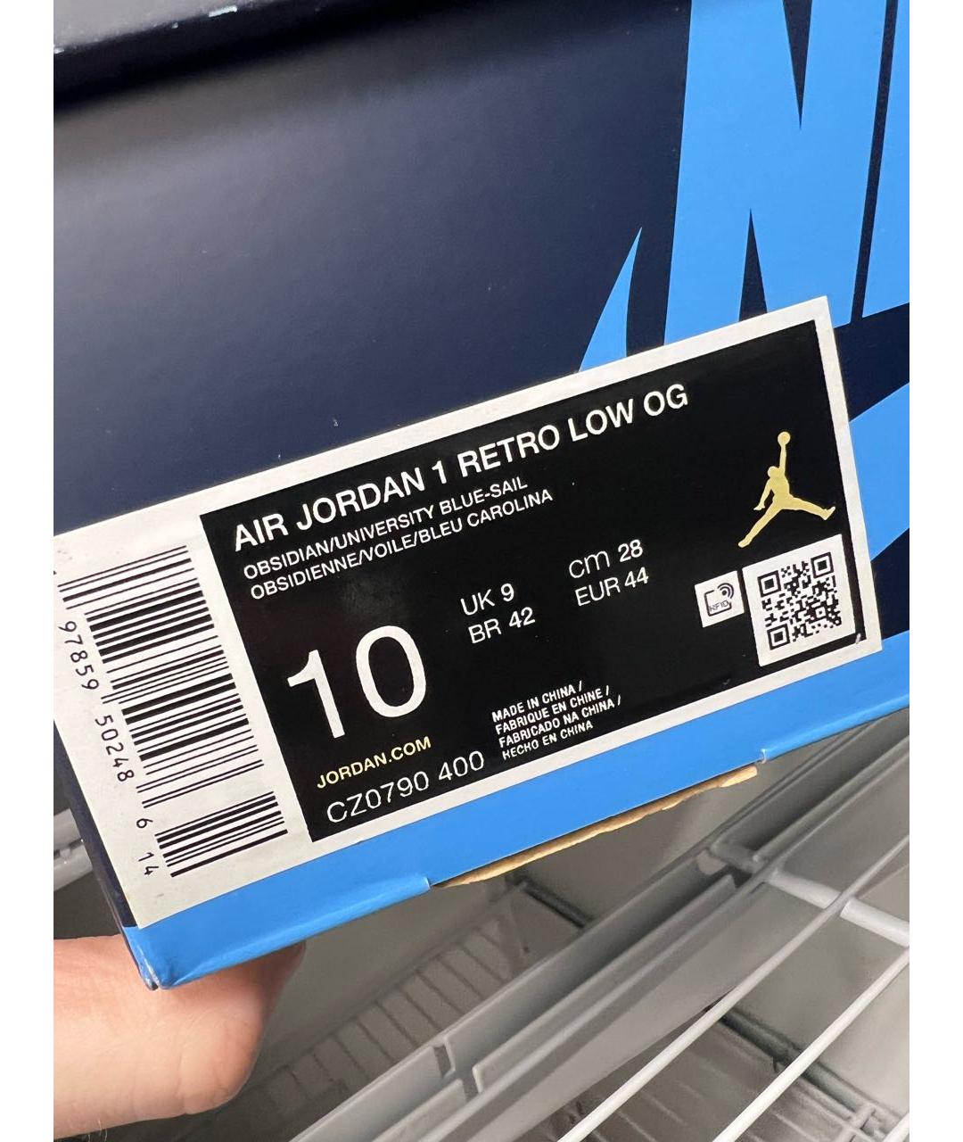 JORDAN Мульти кожаные низкие кроссовки / кеды, фото 6