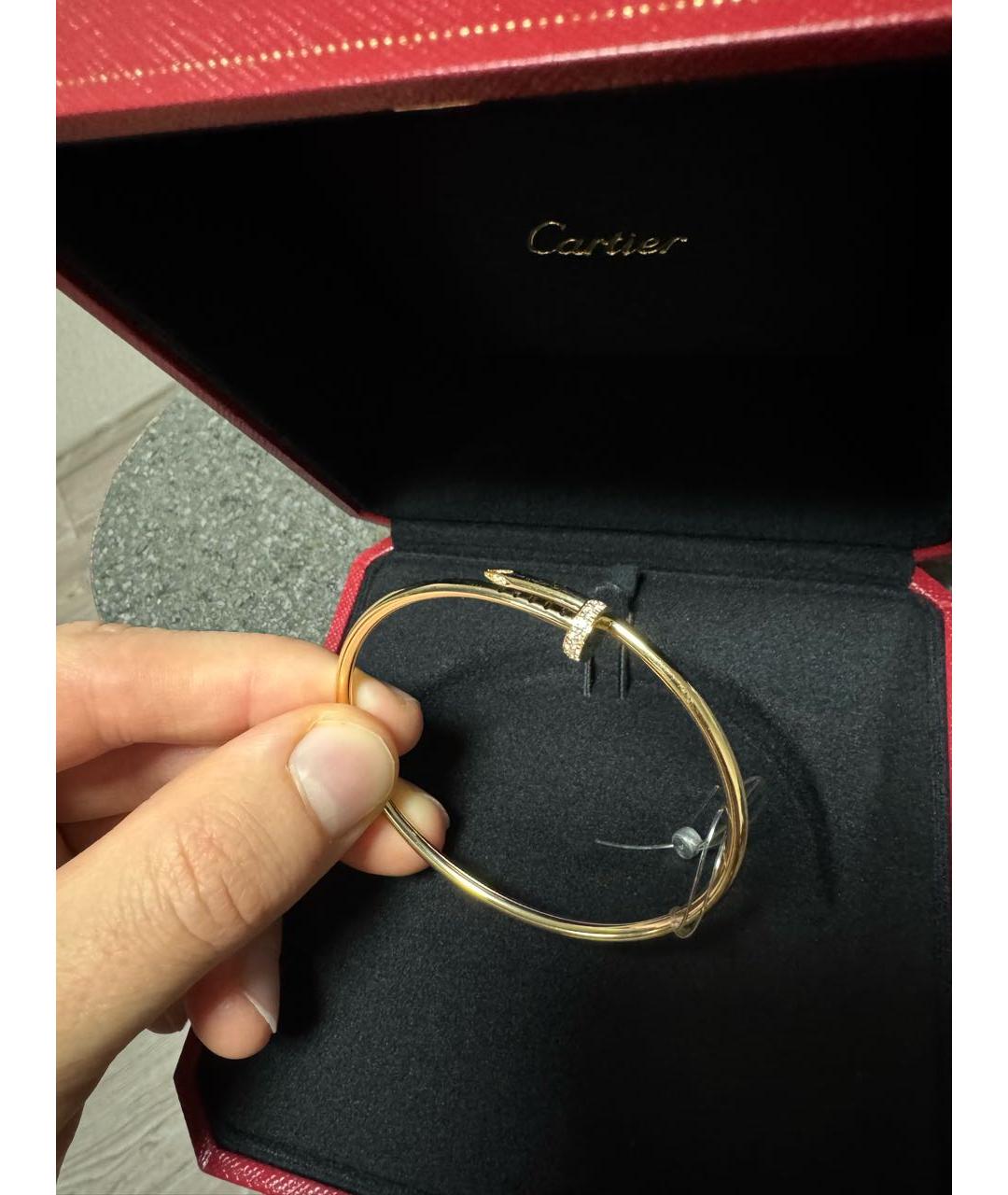 CARTIER Золотой браслет из желтого золота, фото 2