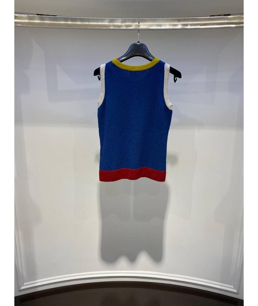 ETRO Синий жилет, фото 2