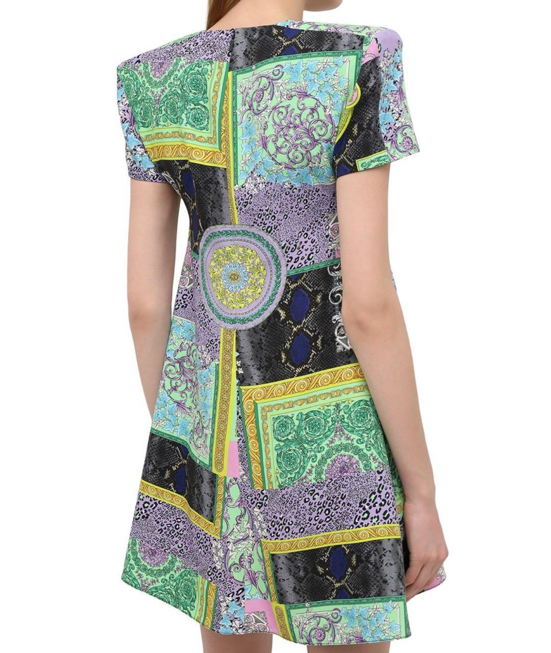 VERSACE Полиэстеровое повседневное платье, фото 2