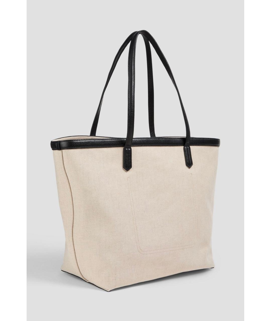 TOTEME Бежевая сумка с короткими ручками, фото 3