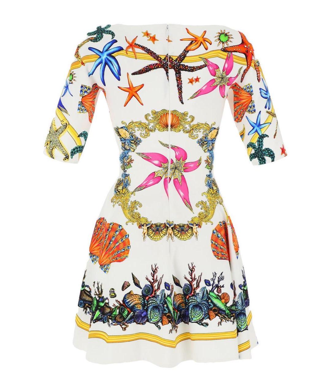 VERSACE Вискозное повседневное платье, фото 2