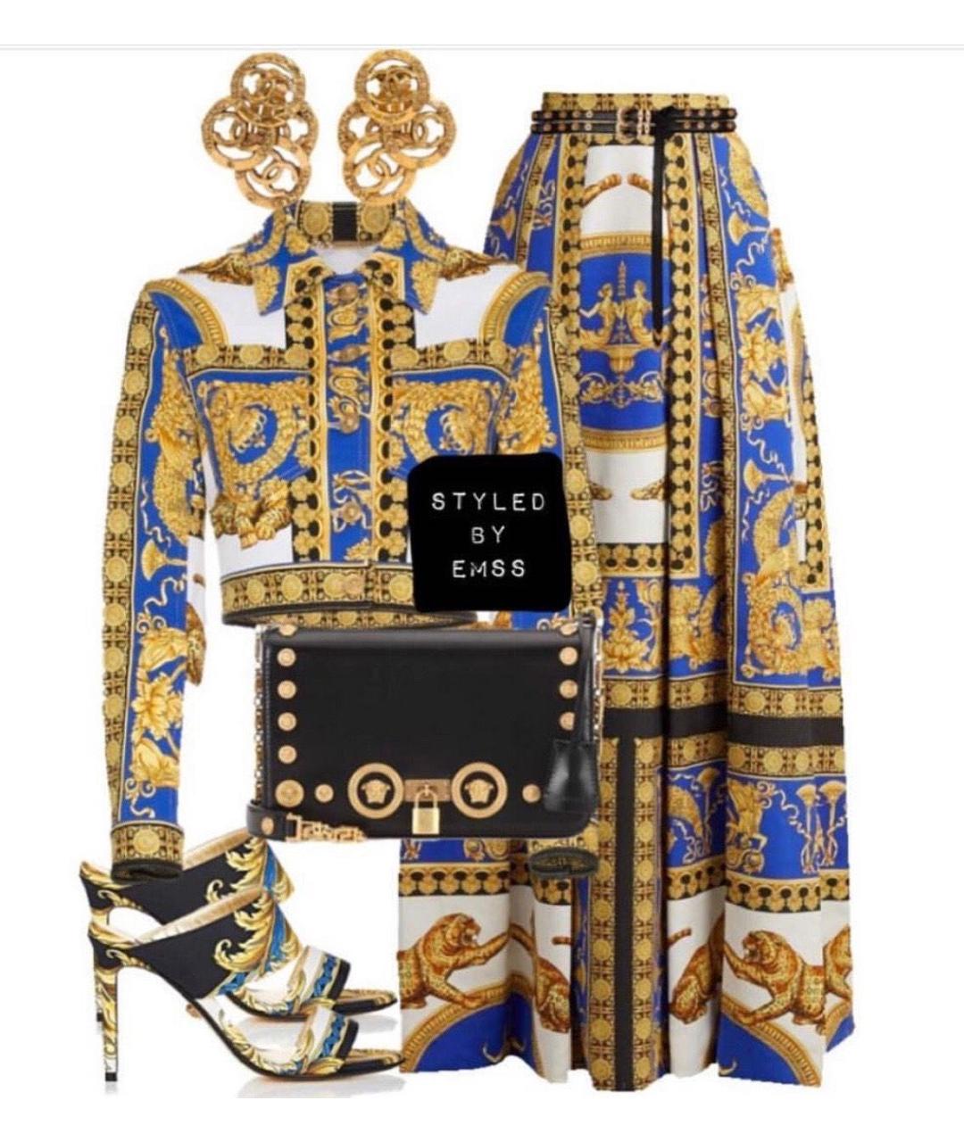 VERSACE Мульти хлопковая куртка, фото 5