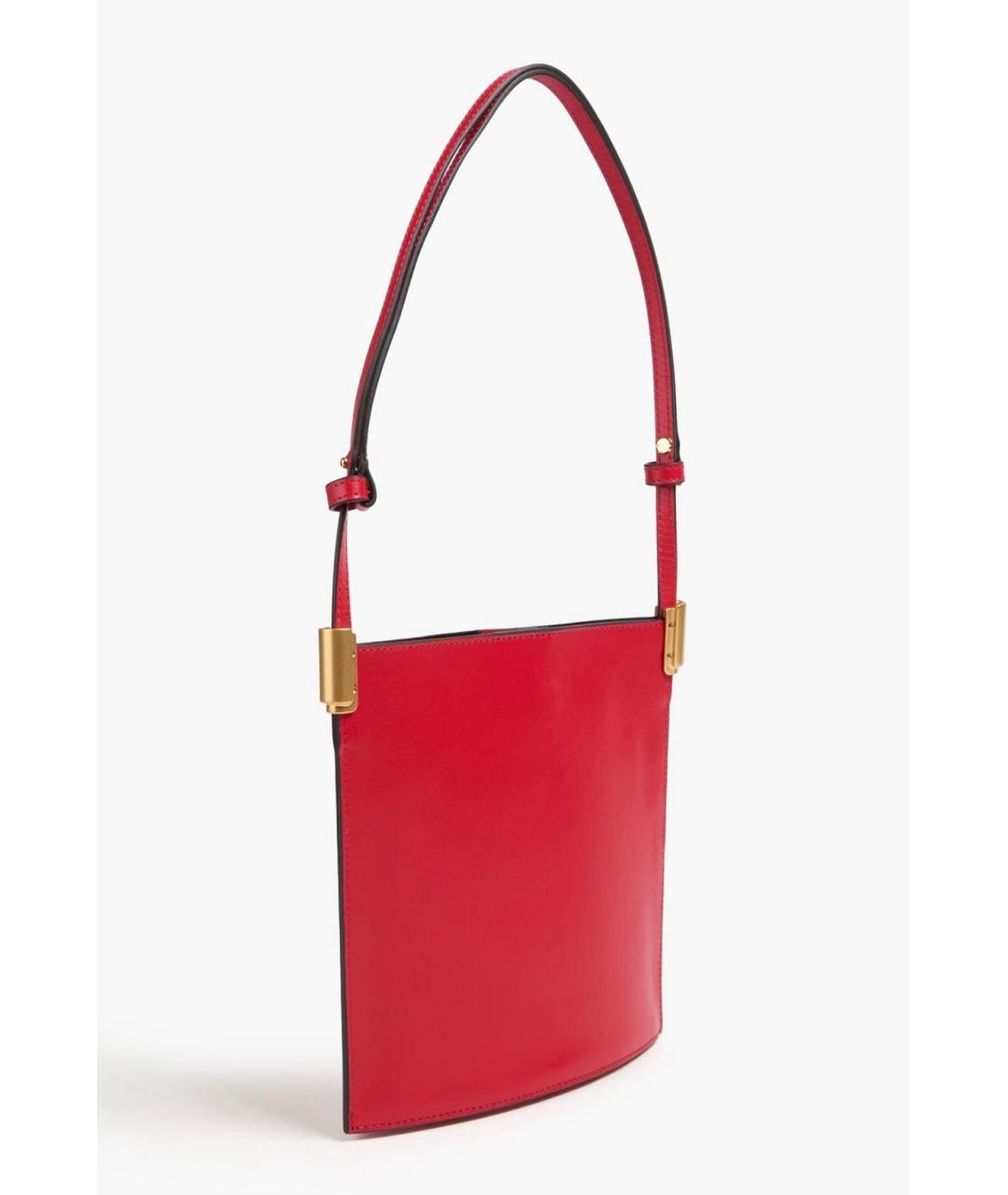 NEOUS Красная кожаная сумка через плечо, фото 2