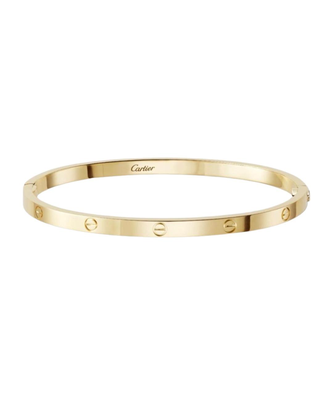 CARTIER Золотой браслет из желтого золота, фото 1