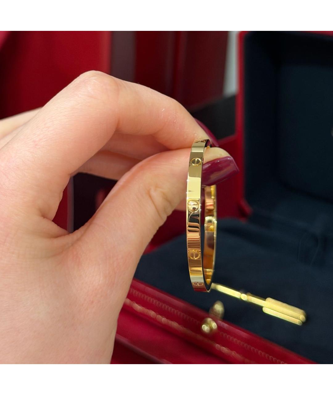 CARTIER Золотой браслет из желтого золота, фото 3