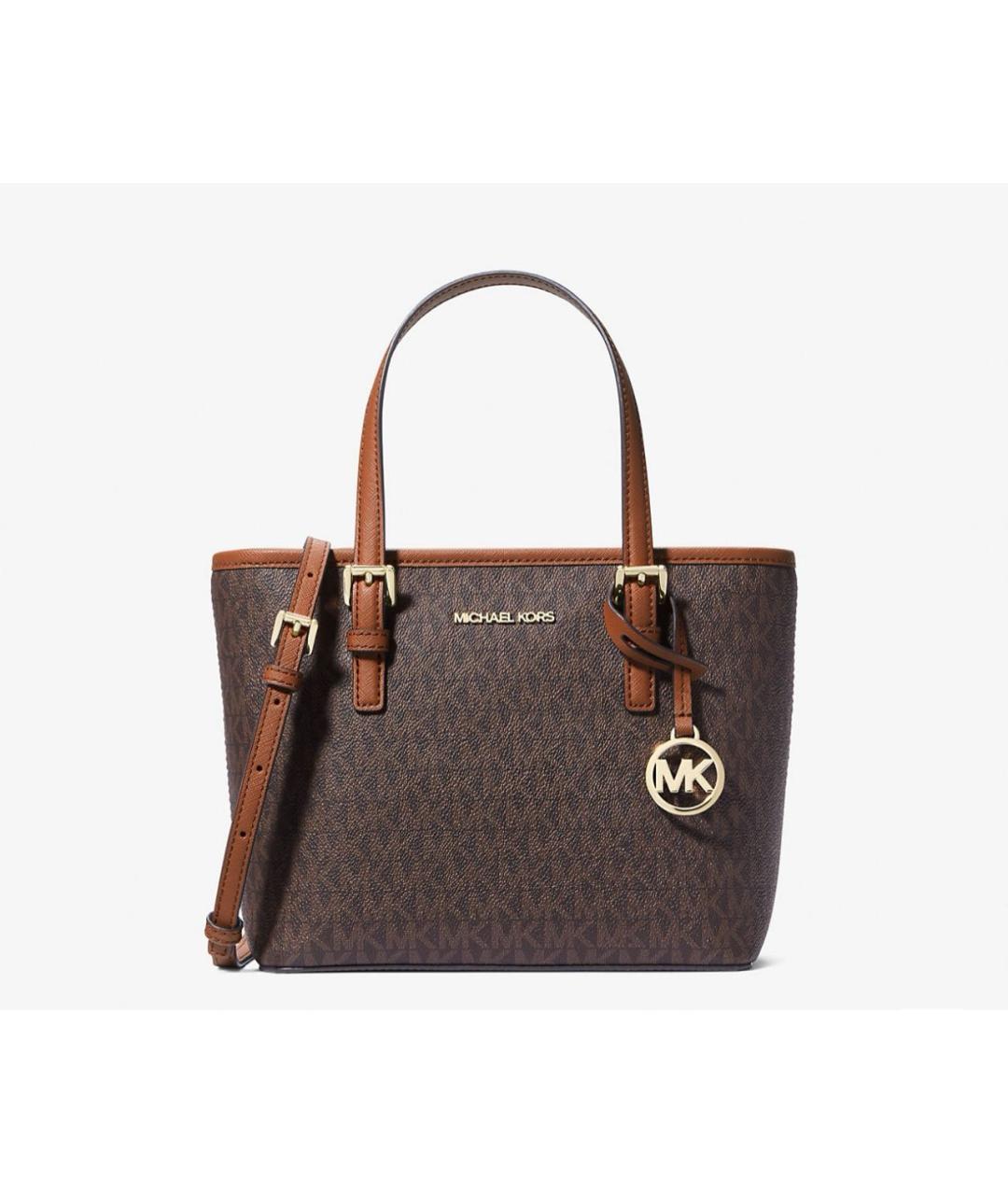 MICHAEL KORS Коричневая сумка с короткими ручками, фото 8