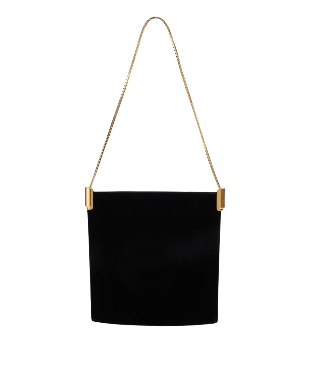 NEOUS Черная бархатная сумка через плечо, фото 1