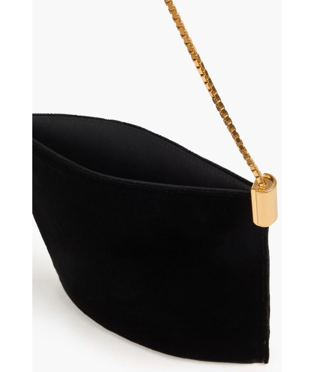 NEOUS Черная бархатная сумка через плечо, фото 4