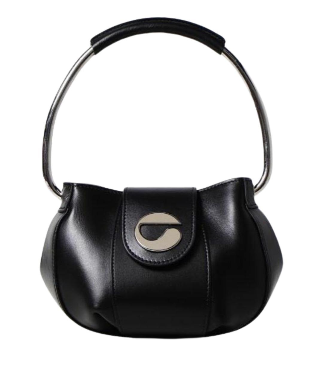 COPERNI Черная кожаная сумка с короткими ручками, фото 9