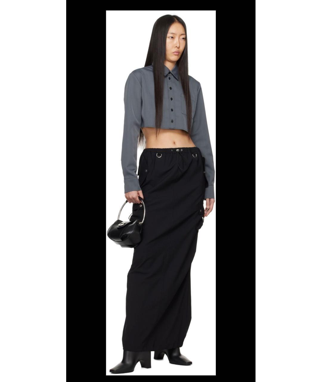 COPERNI Черная кожаная сумка с короткими ручками, фото 6