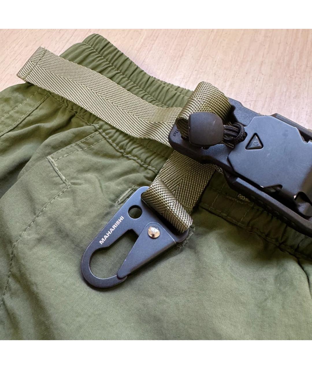 MAHARISHI Хаки шорты, фото 6