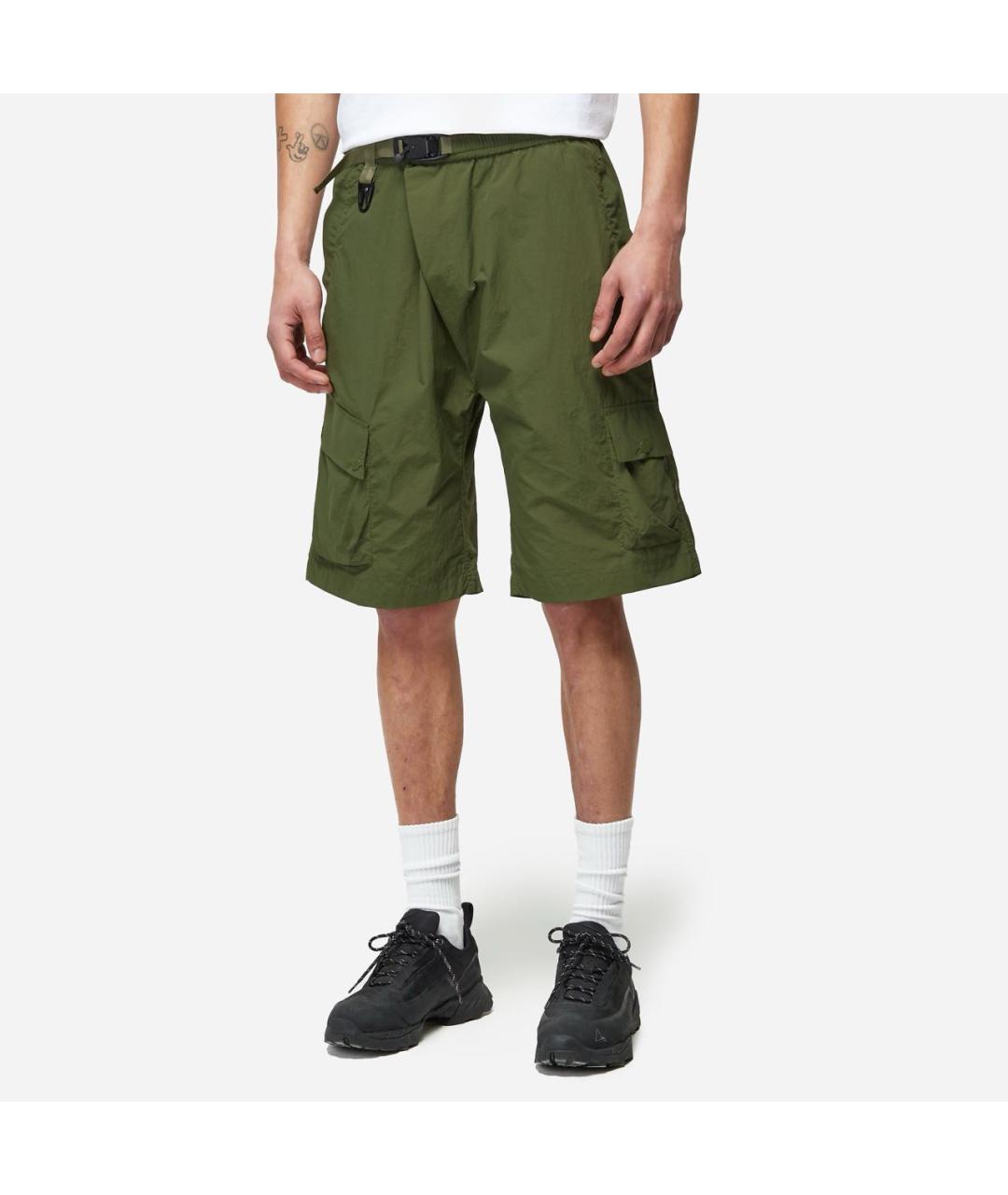 MAHARISHI Хаки шорты, фото 2