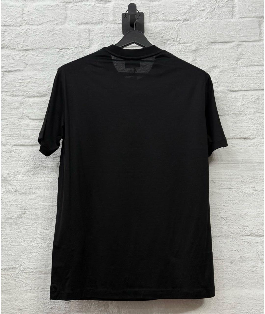 EMPORIO ARMANI Черная футболка, фото 3