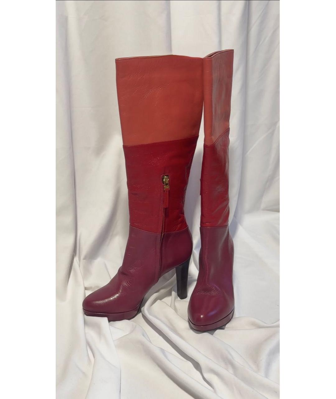 FENDI Мульти сапоги из лакированной кожи, фото 2