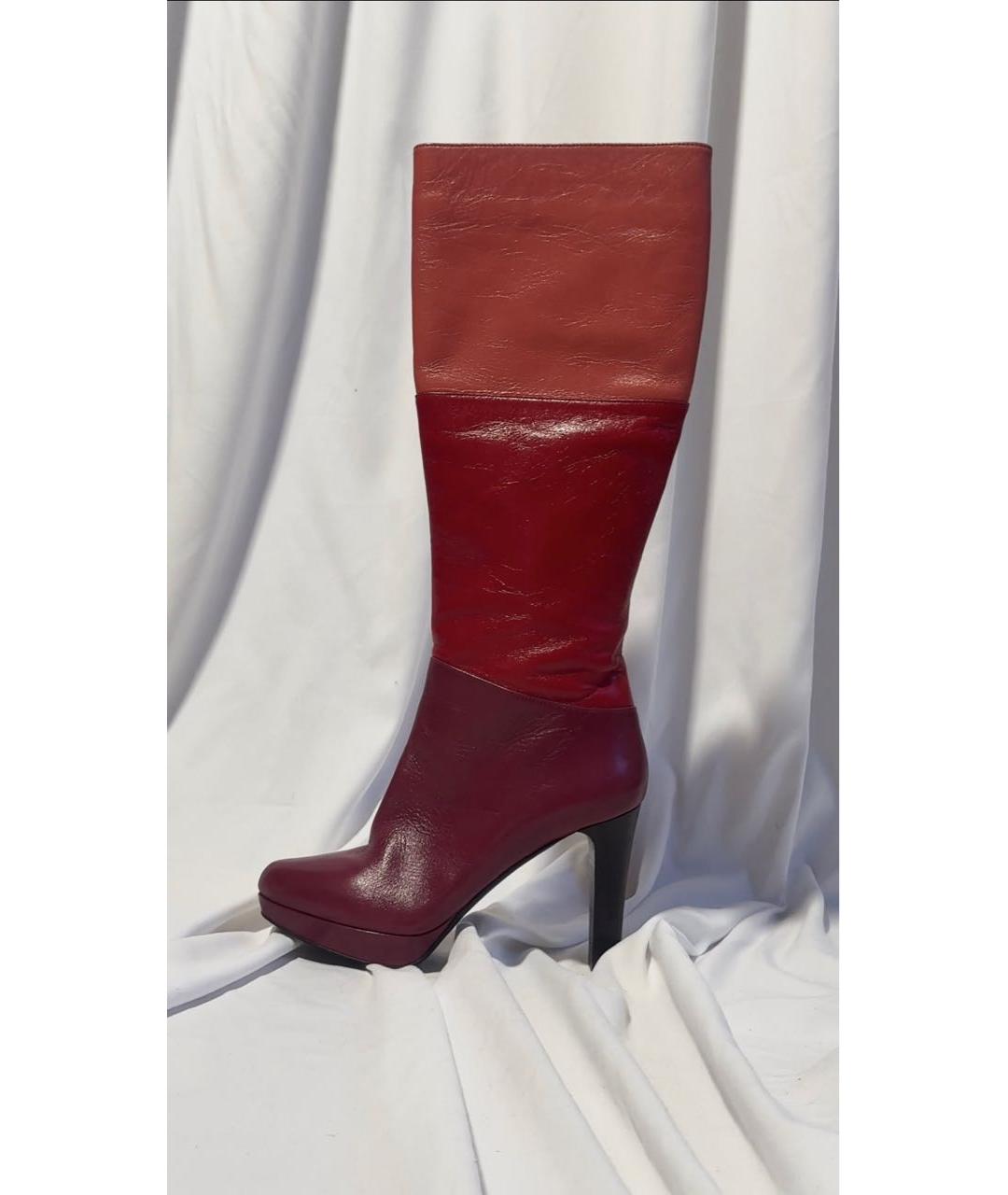 FENDI Мульти сапоги из лакированной кожи, фото 9