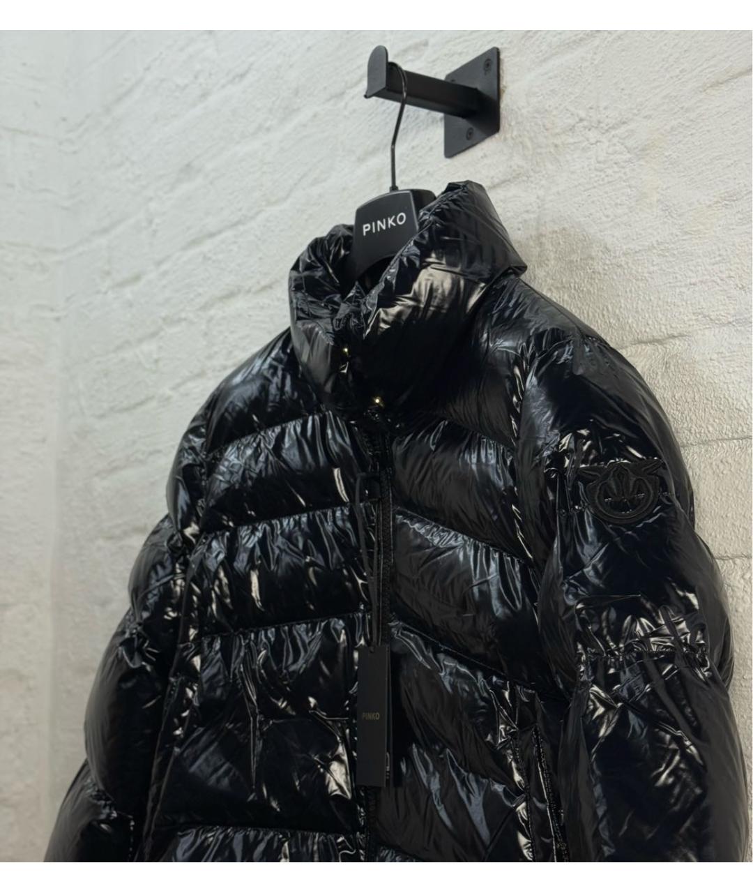 PINKO Черный пуховик, фото 2