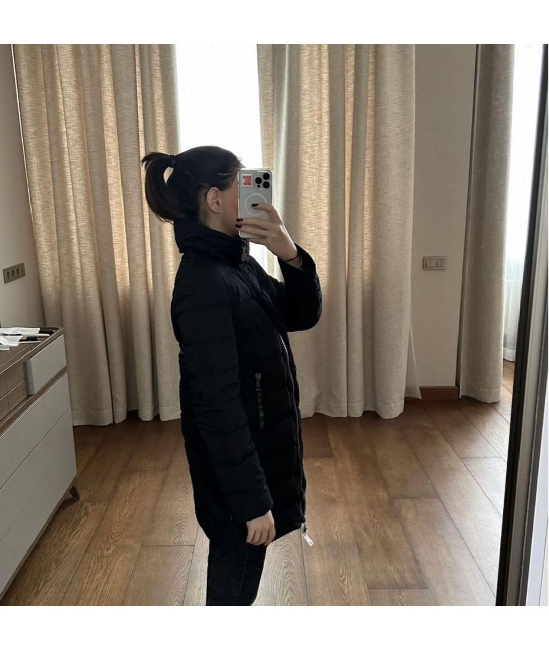 MONCLER Черная куртка, фото 5