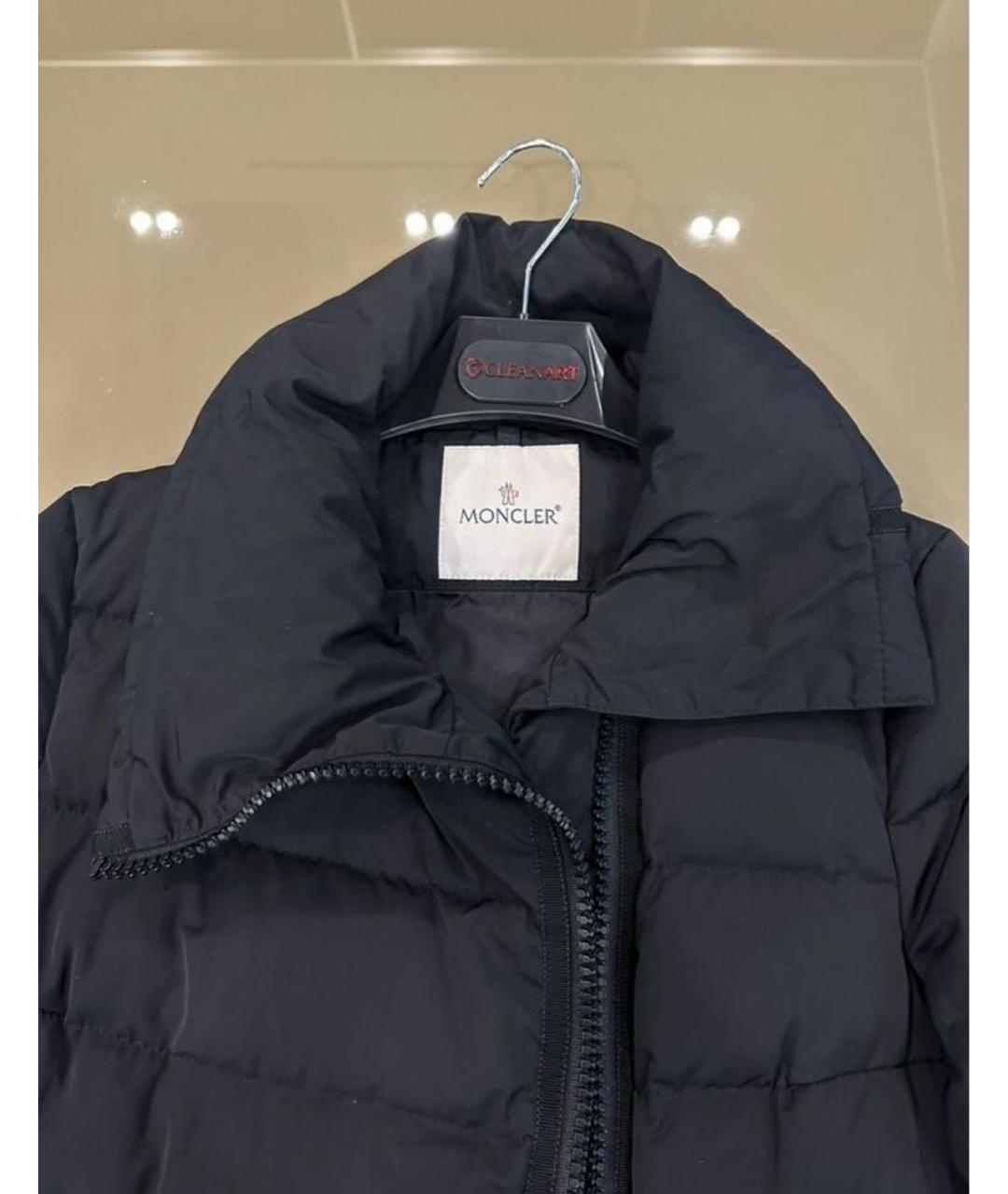 MONCLER Черная куртка, фото 3