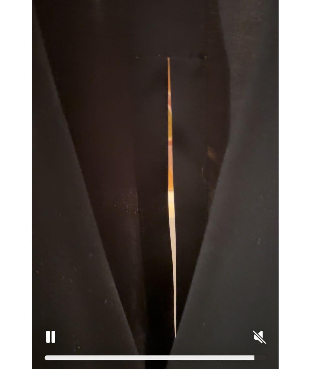 ANN DEMEULEMEESTER Черный шерстяной жилет, фото 4