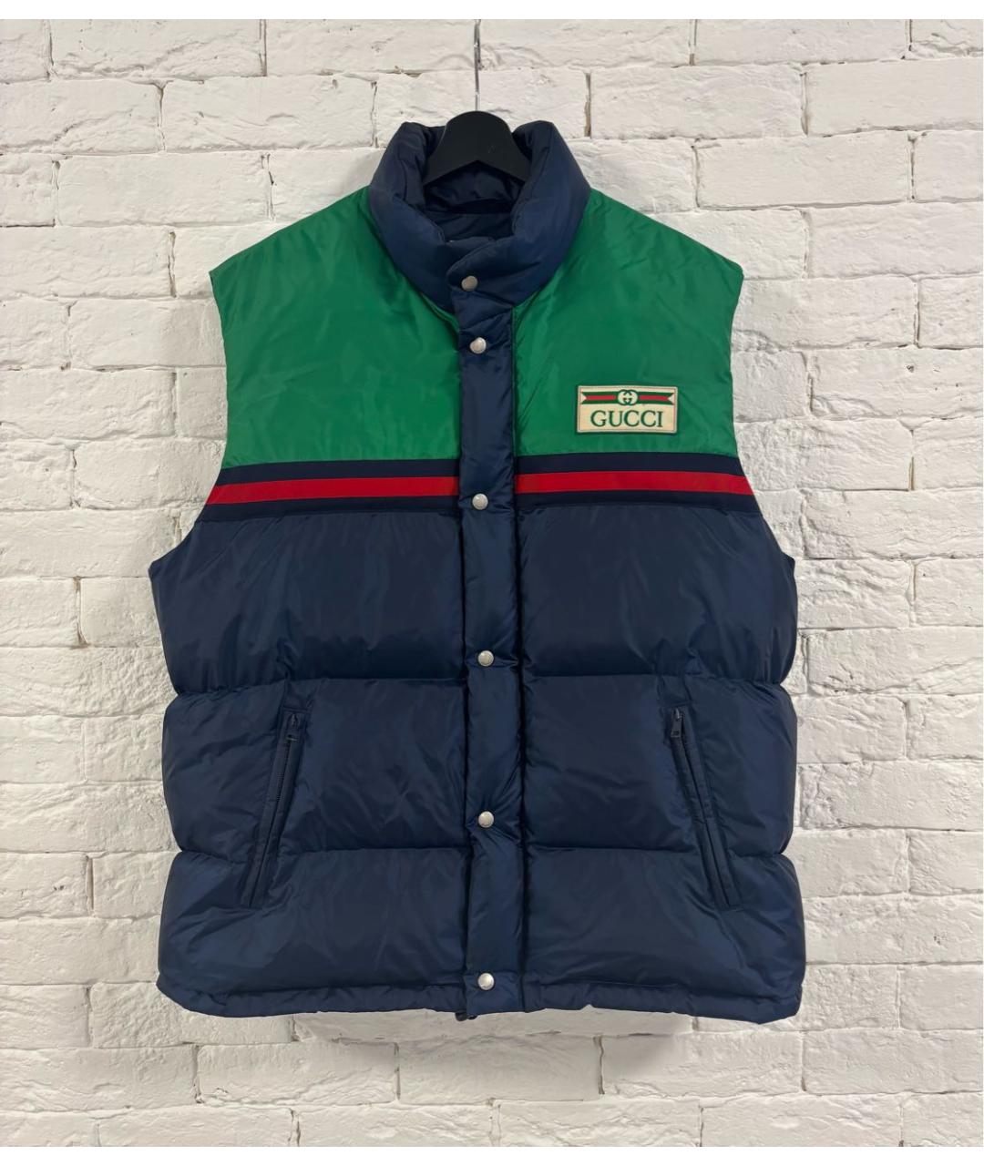 GUCCI Мульти полиамидовый жилет, фото 5