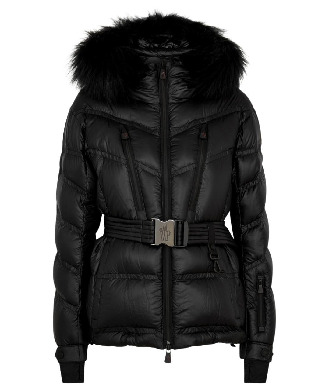 MONCLER GRENOBLE Черный пуховик, фото 1