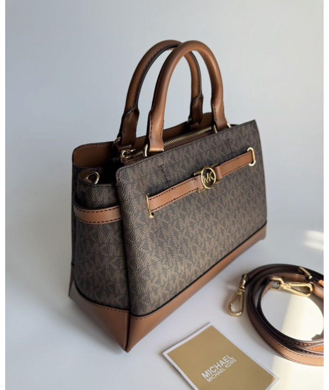 MICHAEL KORS Коричневая сумка через плечо, фото 2