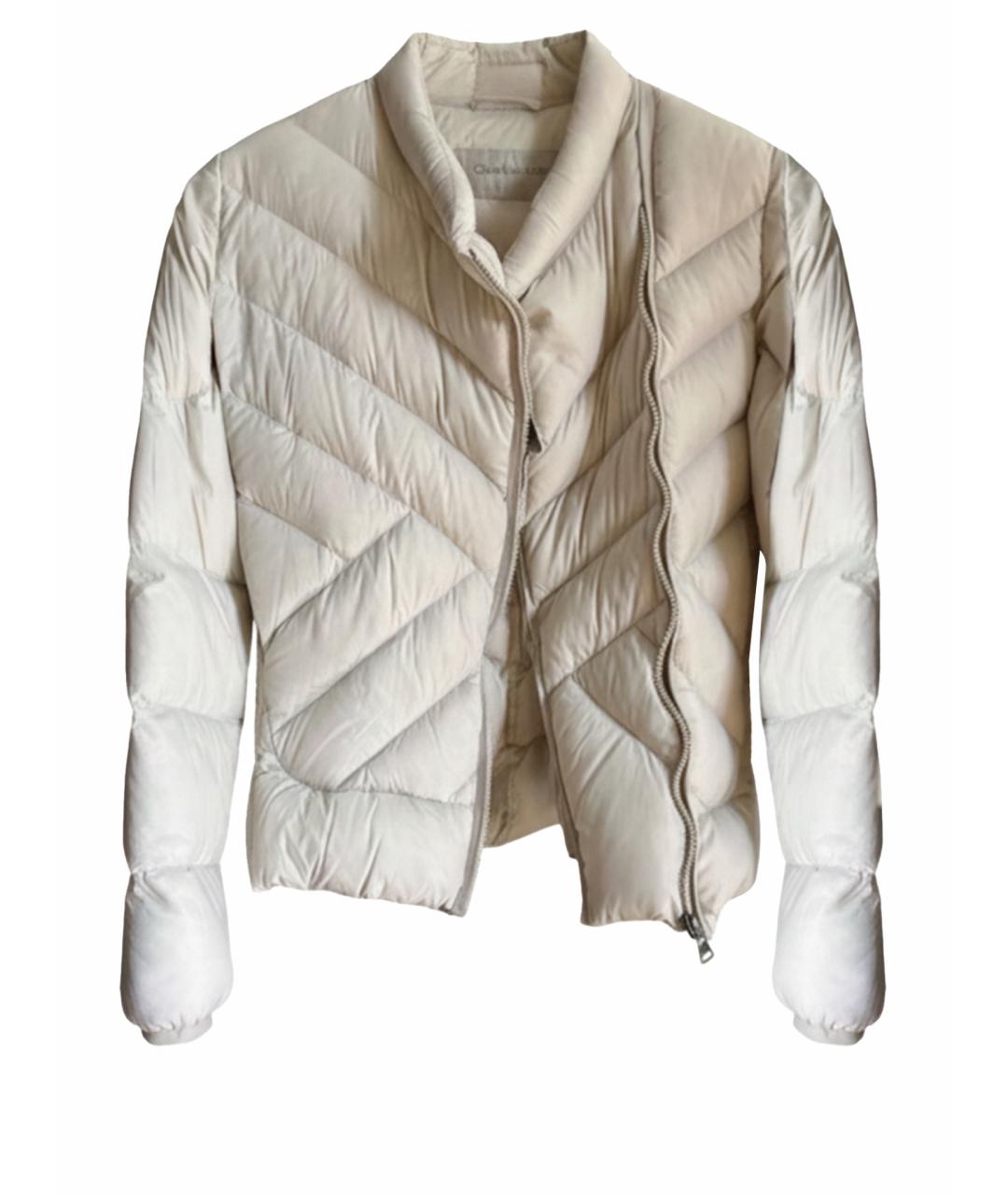 CALVIN KLEIN Бежевая полиэстеровая куртка, фото 1