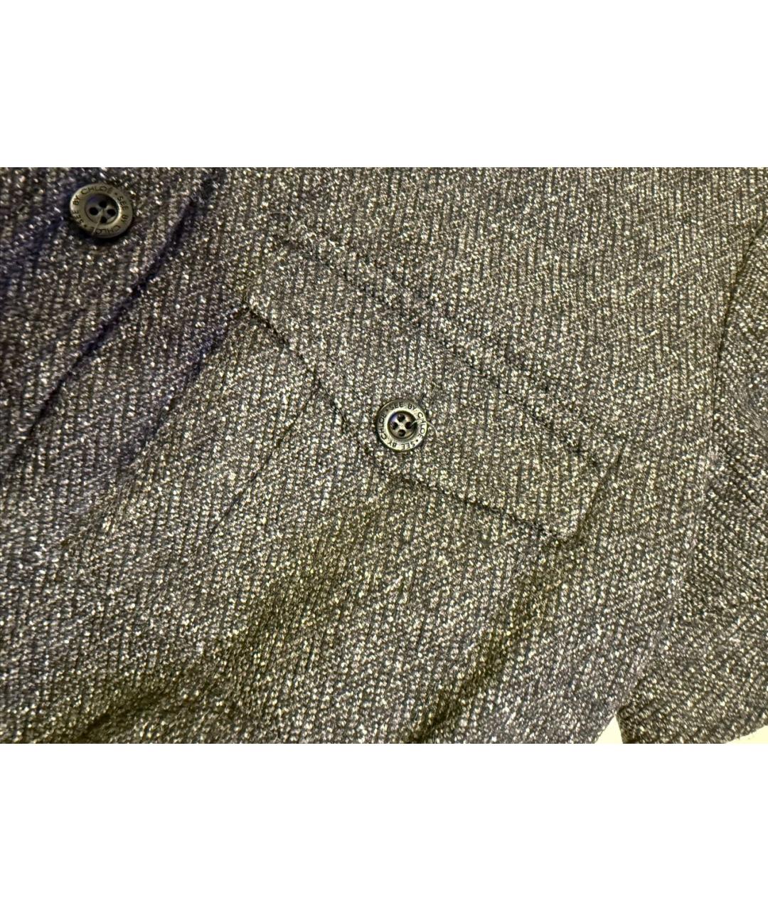 SEE BY CHLOE Серое шерстяное повседневное платье, фото 5