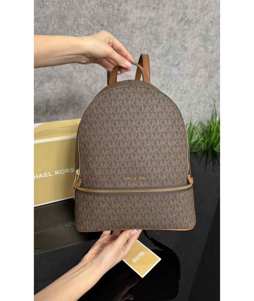 MICHAEL KORS Коричневый рюкзак, фото 5