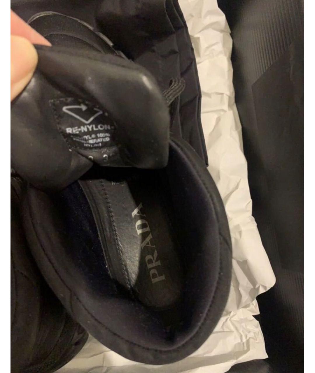 PRADA Черные ботинки, фото 6