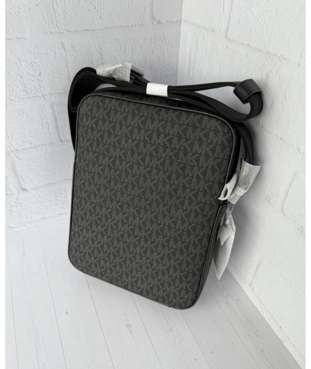 MICHAEL KORS Черная сумка на плечо, фото 3