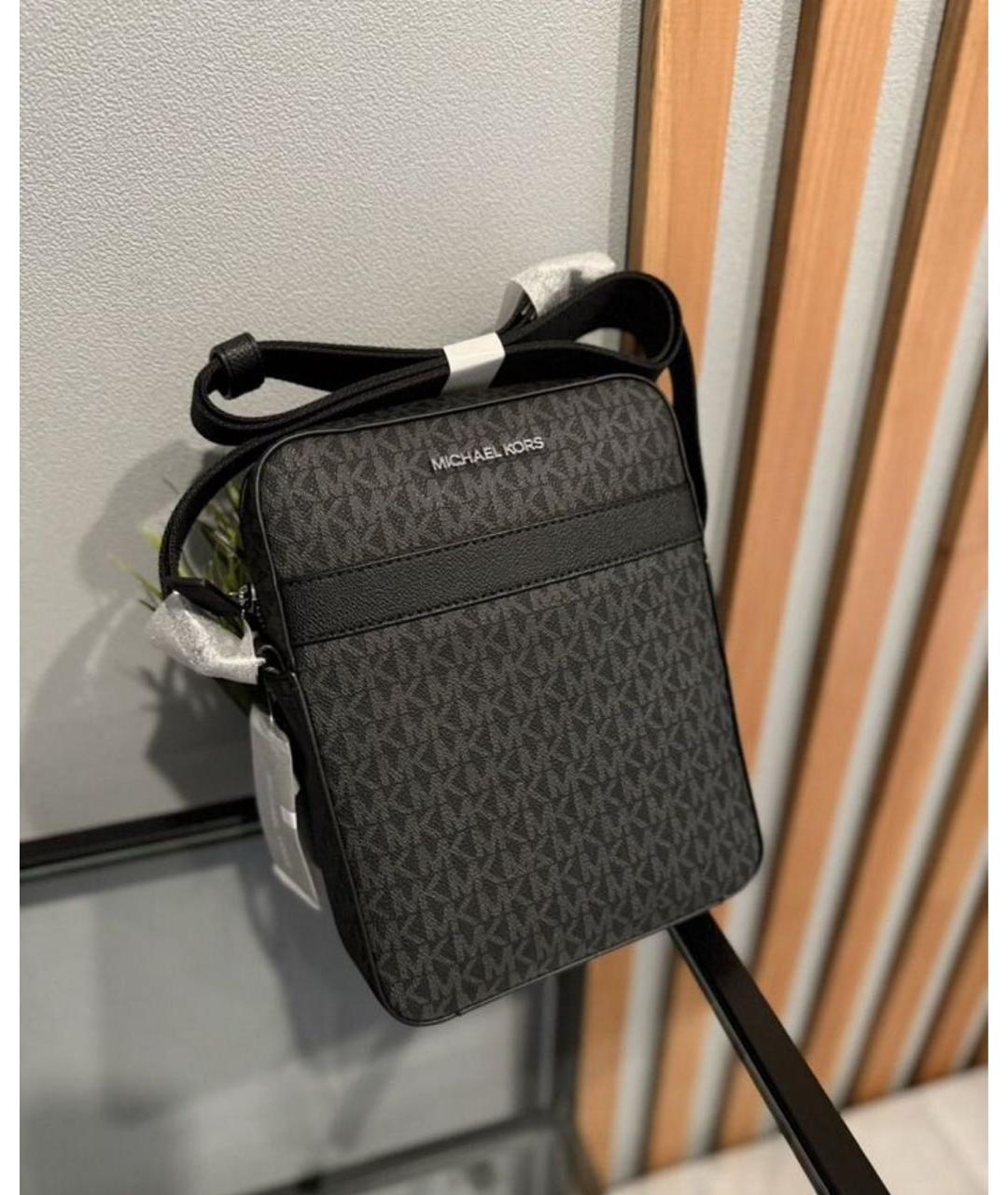 MICHAEL KORS Черная сумка на плечо, фото 2