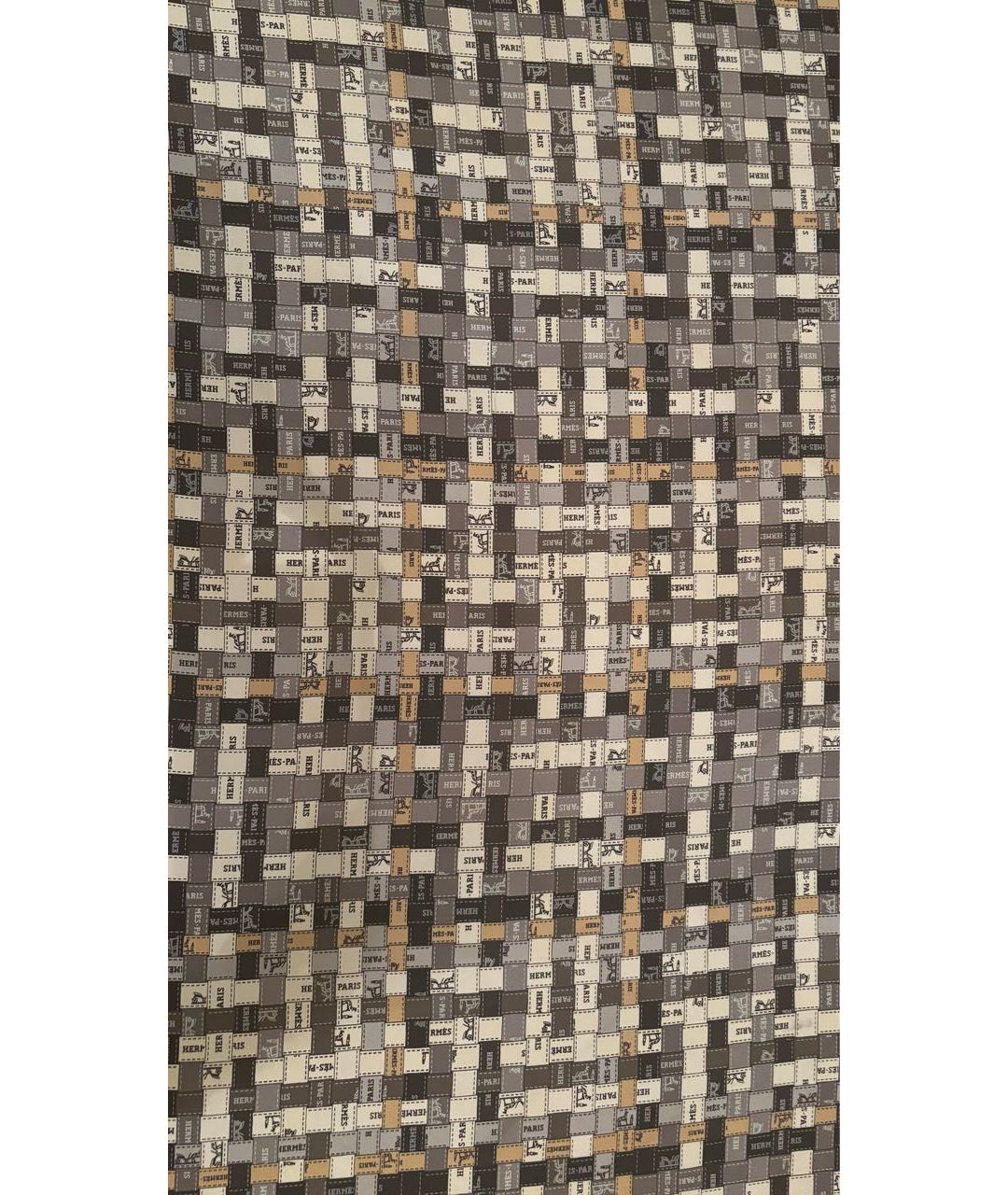 HERMES Мульти шелковый платок, фото 3