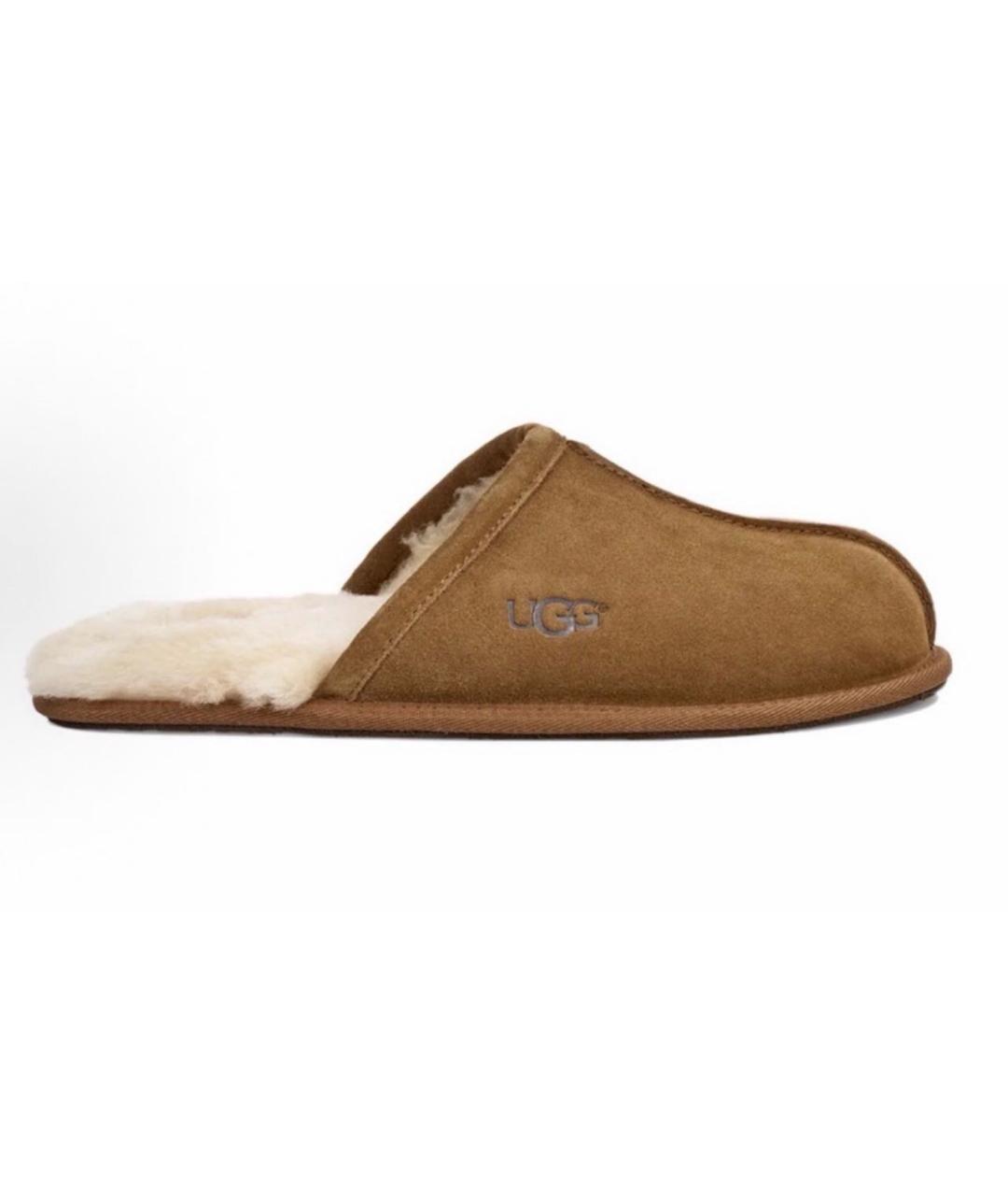 UGG AUSTRALIA Коричневые замшевые мюли, фото 1