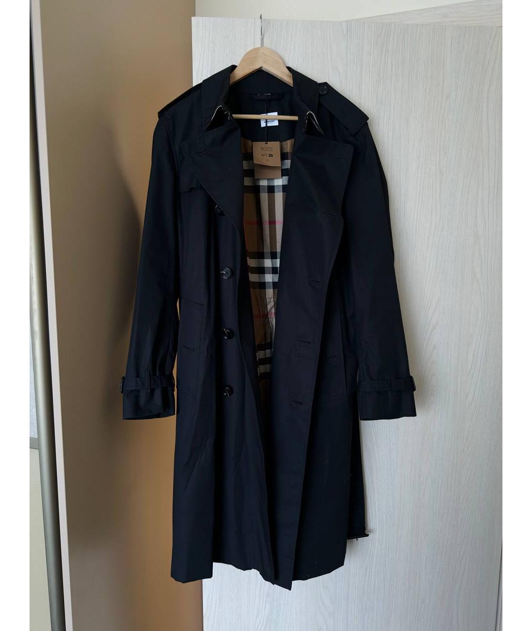 BURBERRY Черный тренч / плащ, фото 7