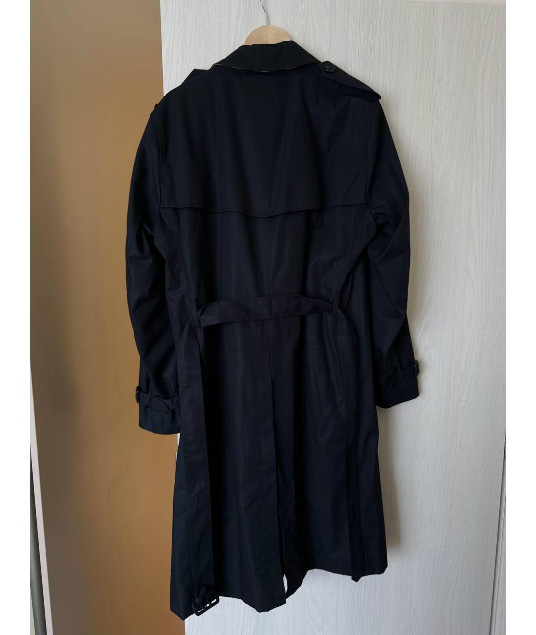 BURBERRY Черный тренч / плащ, фото 2