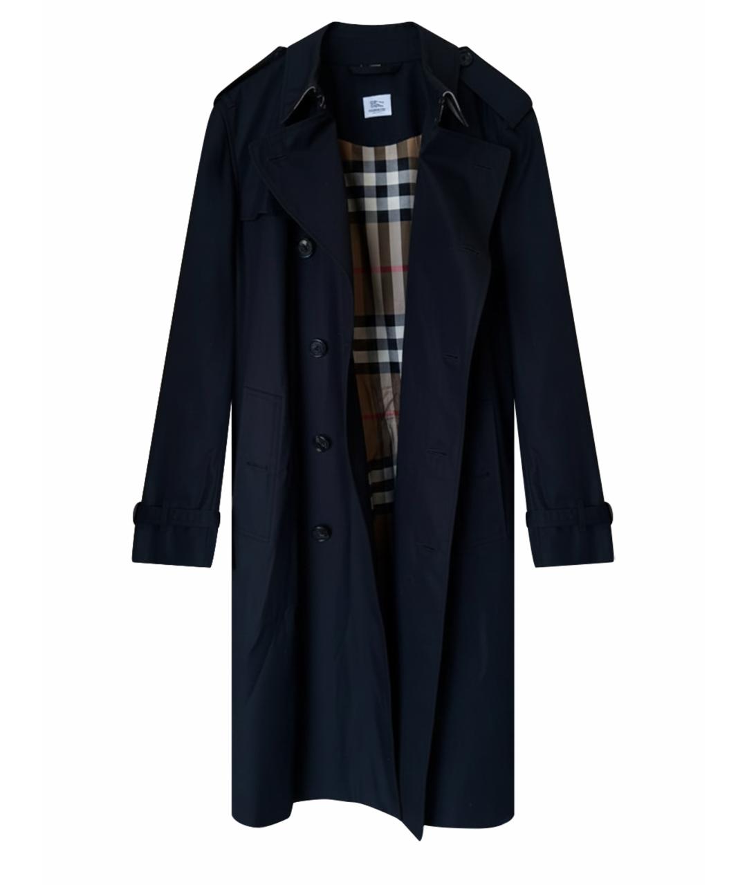 BURBERRY Черный тренч / плащ, фото 1