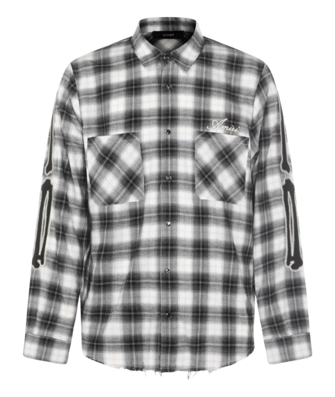 AMIRI Черная хлопковая кэжуал рубашка, фото 1