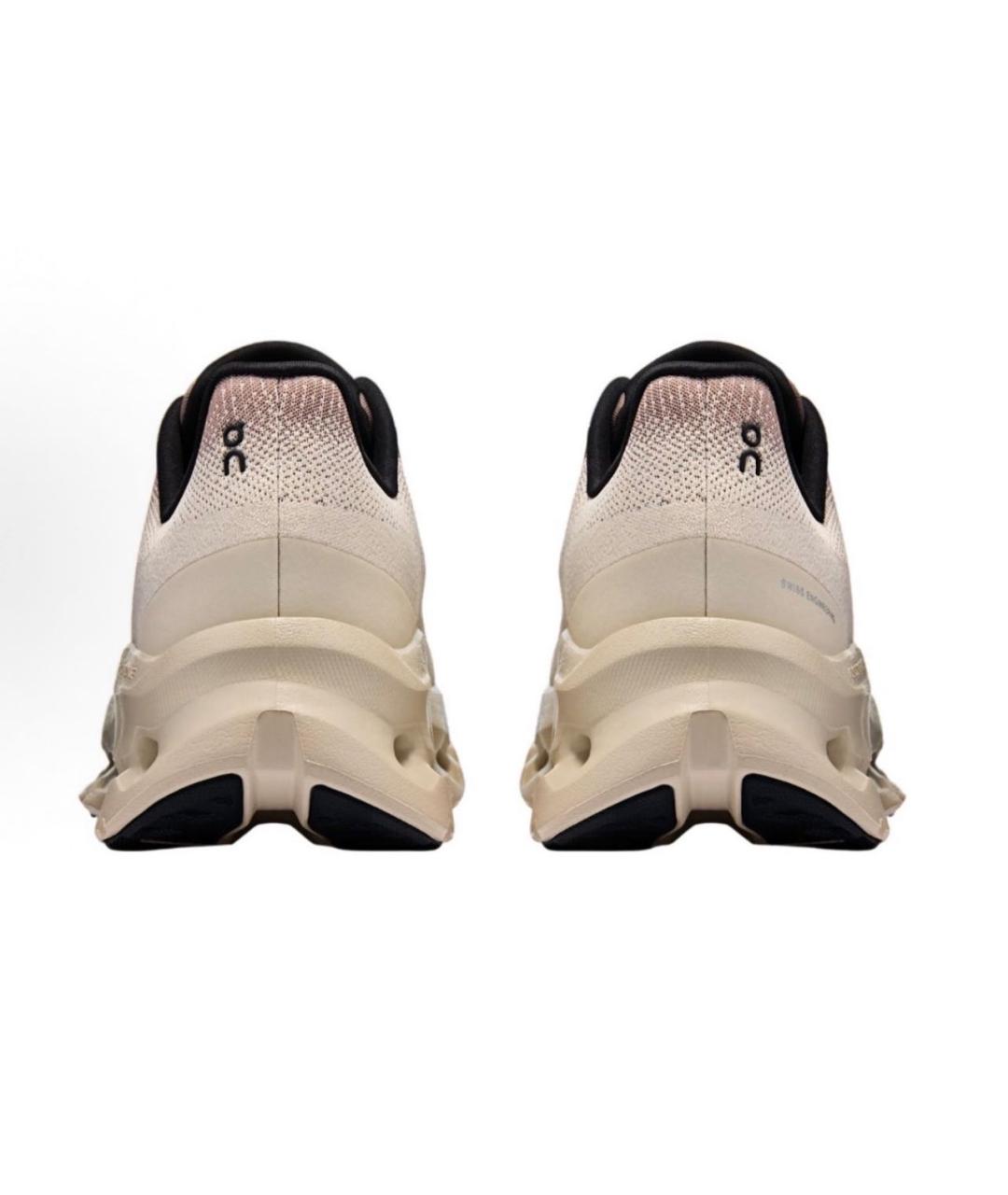 ON Бежевые текстильные кроссовки, фото 3