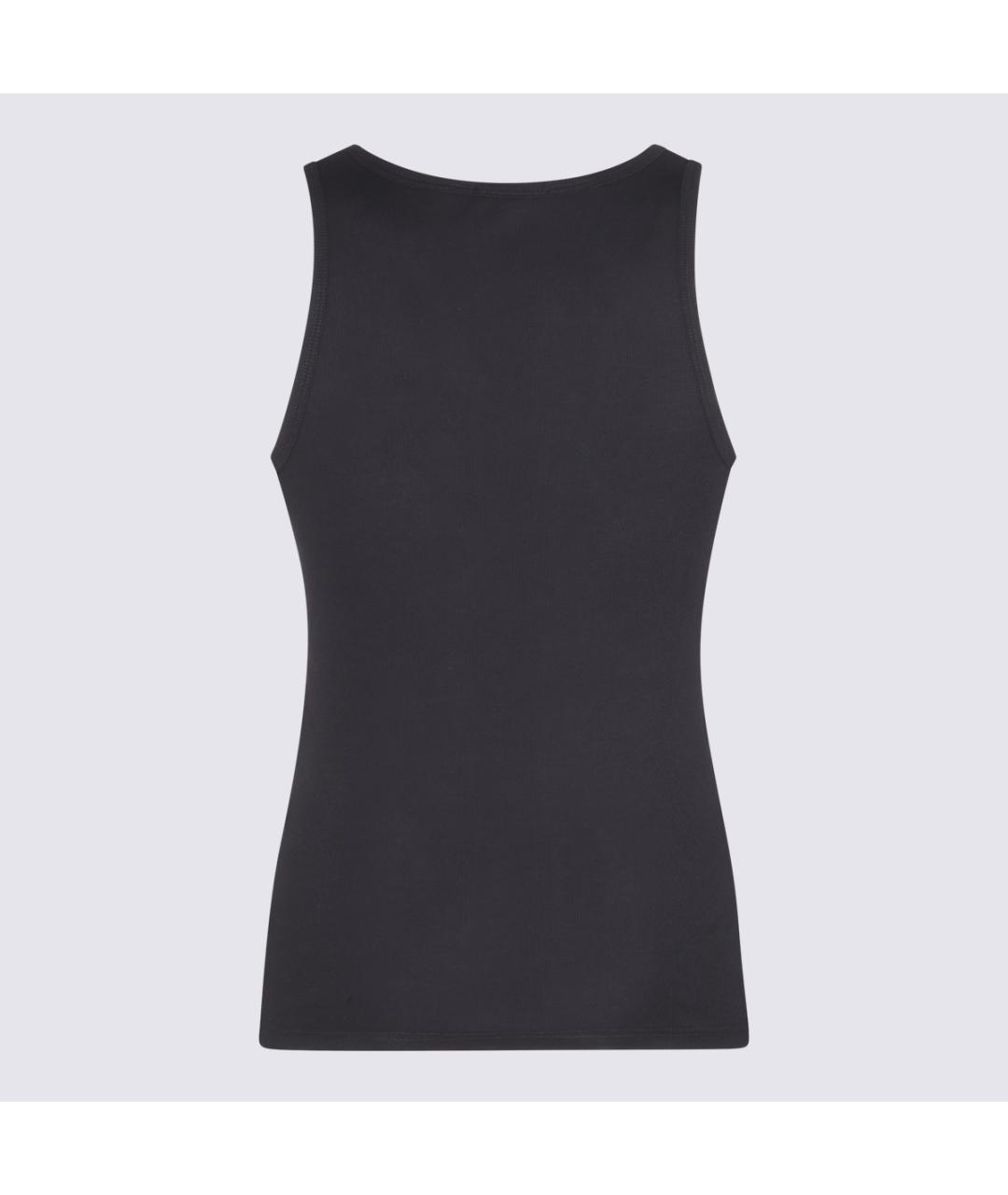 TOM FORD Черная хлопковая майка, фото 2