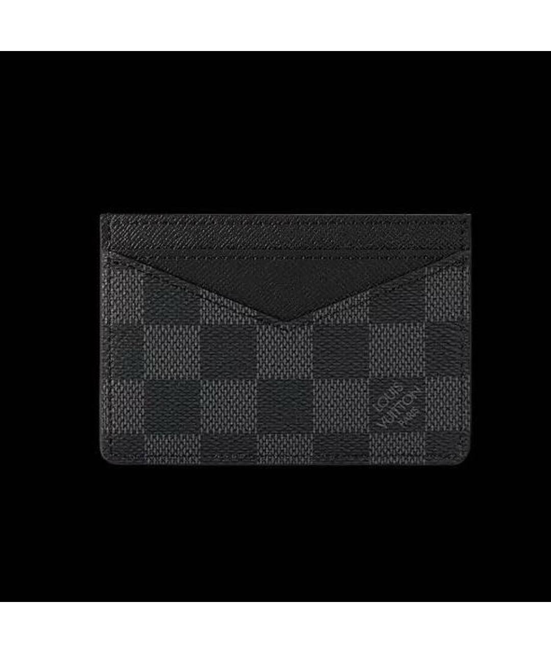 LOUIS VUITTON Черный кардхолдер, фото 8