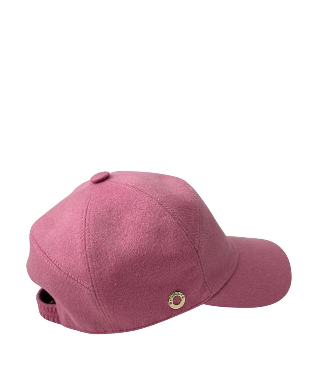 LORO PIANA Коралловая кепка, фото 1