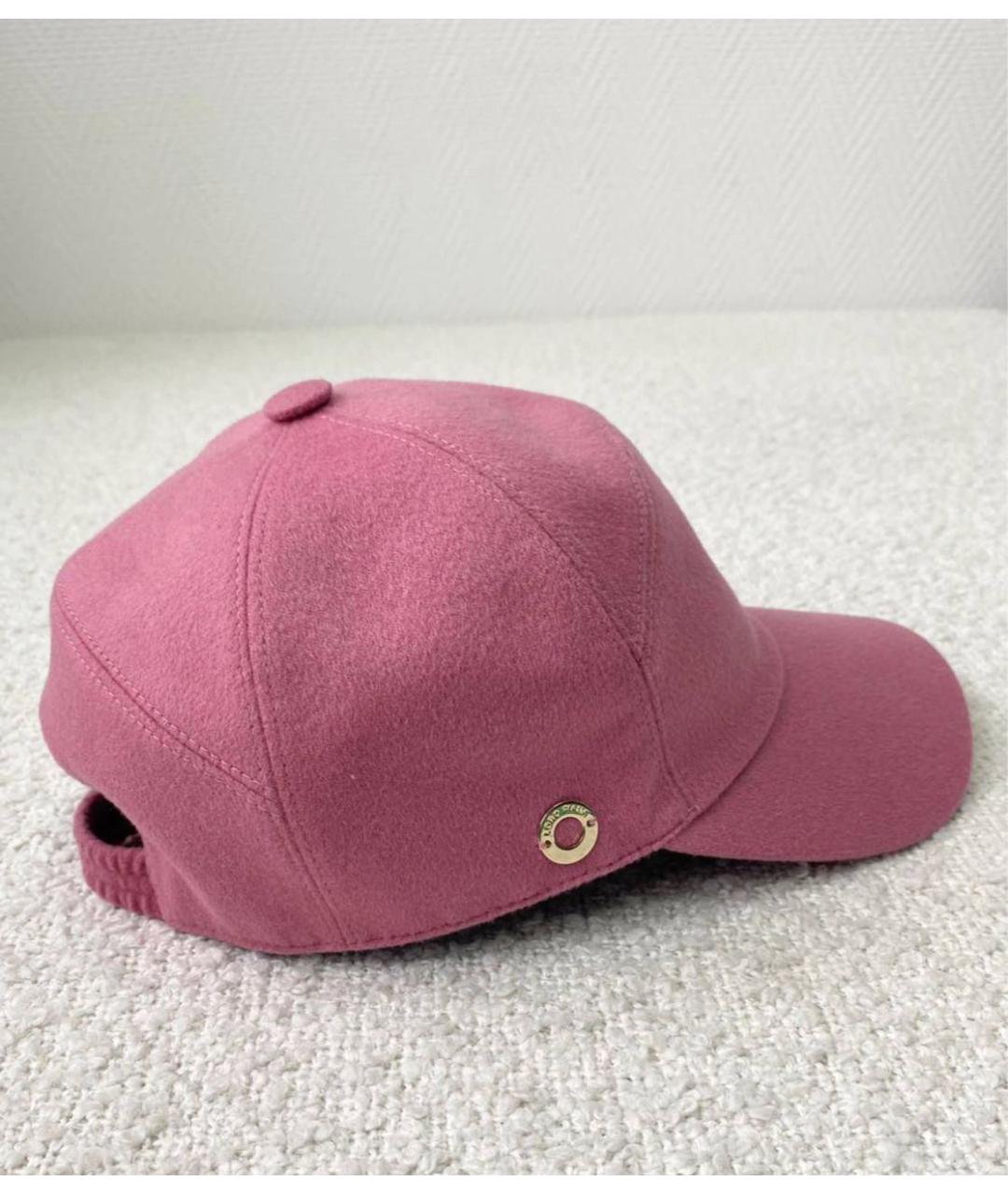 LORO PIANA Коралловая кепка, фото 3