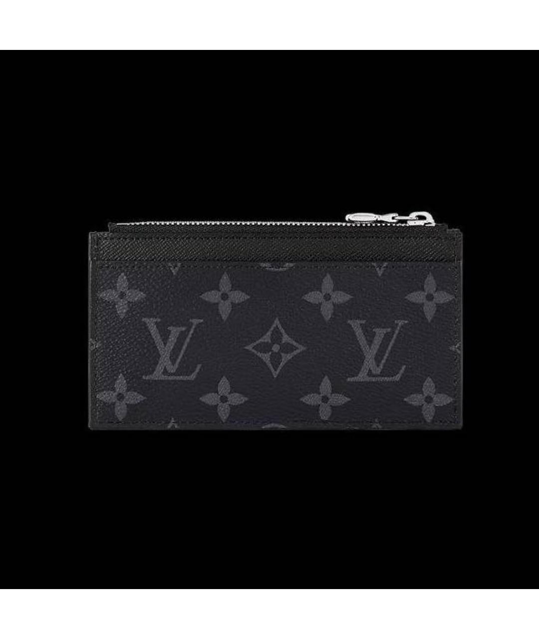 LOUIS VUITTON Черный кардхолдер, фото 6